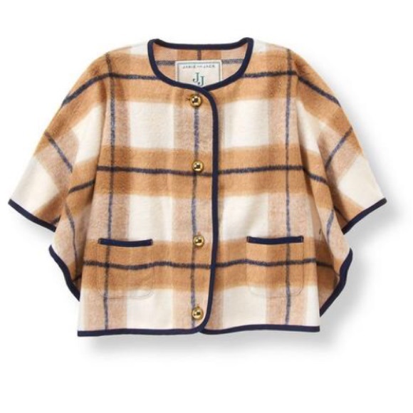 Janie and Jack 2-Piece Outfit:  Cape & Skirt - Picture 3 of 8